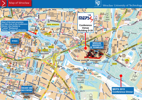 MEPS2015 - Wrocław City Centre Map